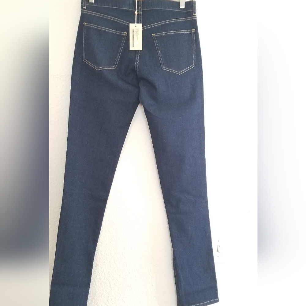 Golden Goose Lodin Skinny Legging Jeans Size 27 Dark Wash Blue - Picture 6 of 8